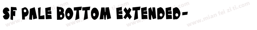 SF Pale Bottom Extended字体转换
